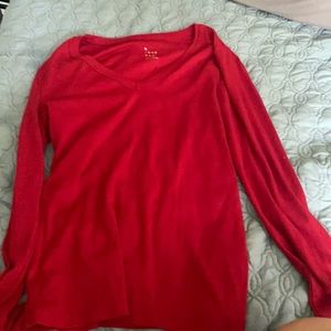 Red long sleeve